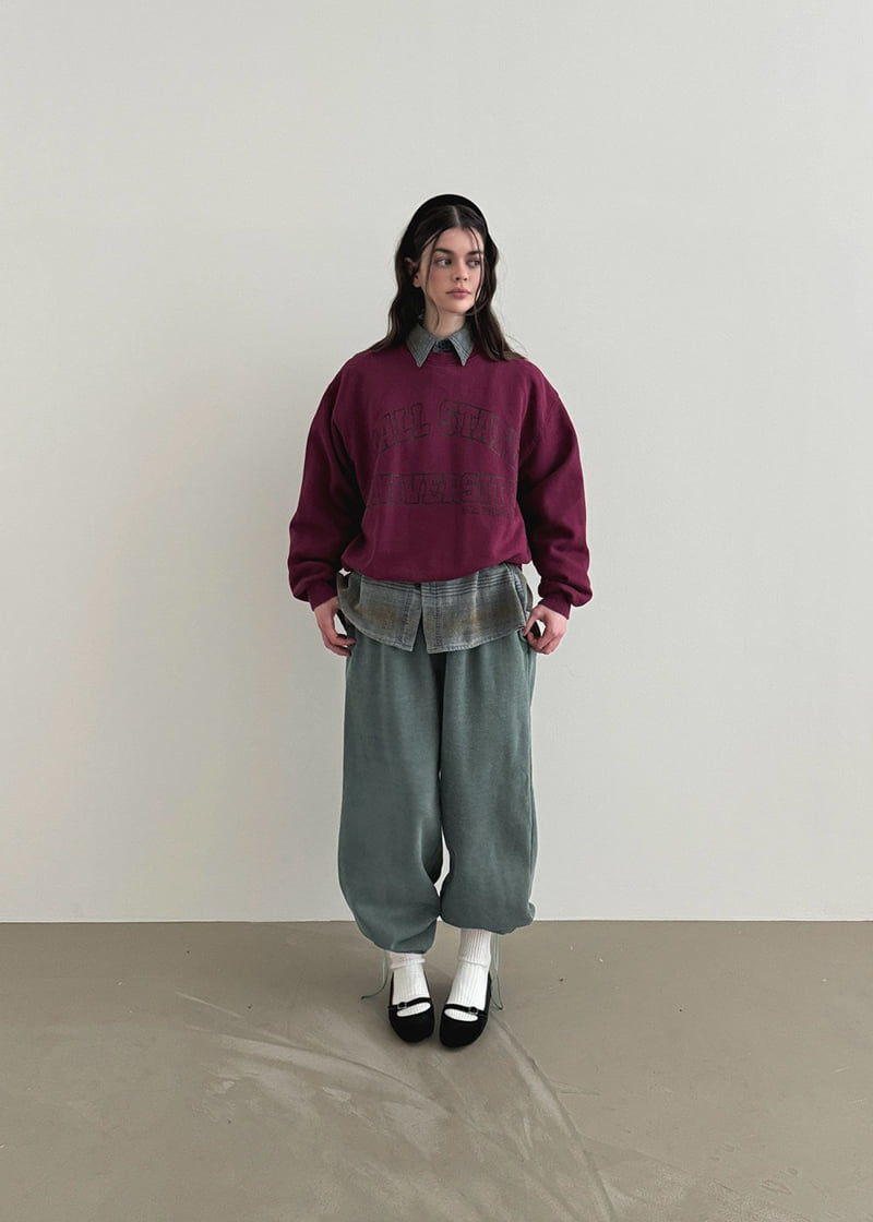 Gavara Market - Korean Women Fashion - #momslook - Alson Washing Sweathsirts - 8