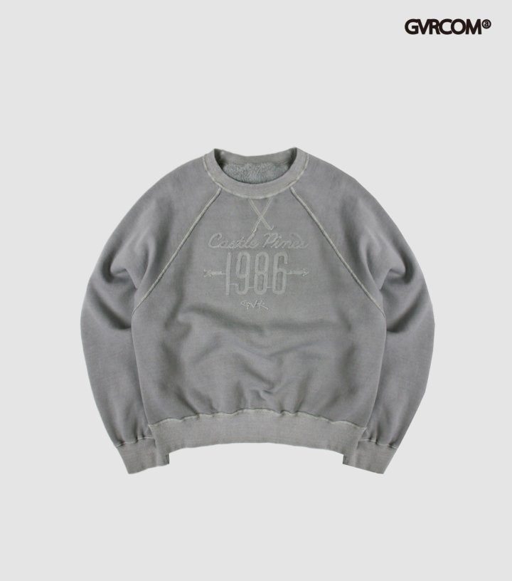 Gavara Market - Korean Women Fashion - #vintagekidsstyle - Capy Pigment Sweatshirts - 3