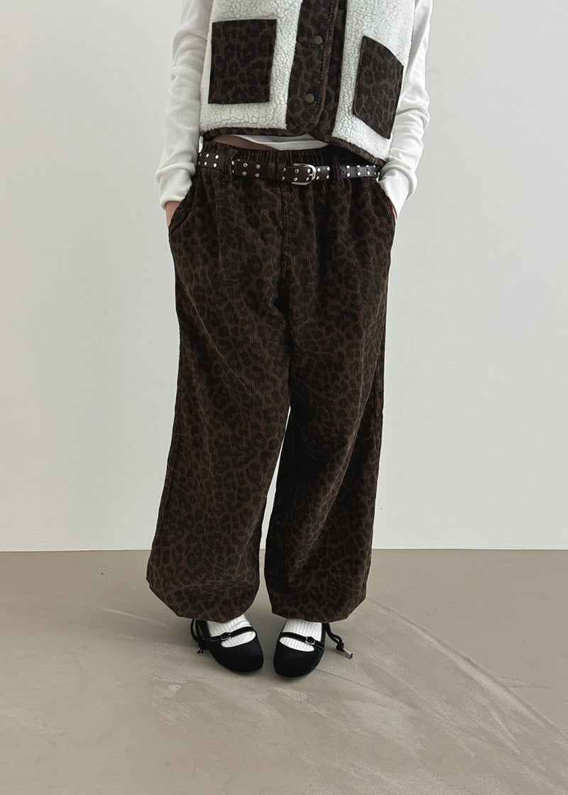 Gavara Market - Korean Women Fashion - #womensfashion - Leo Corduroy Washing Pants - 7