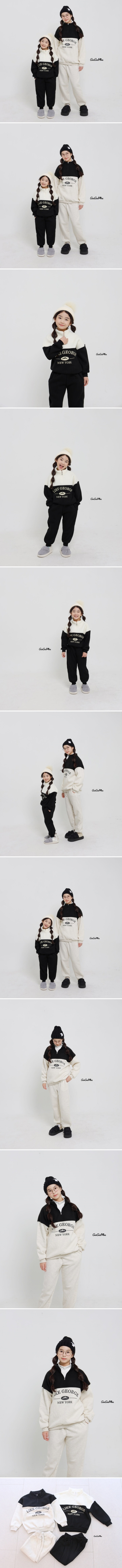 Ggoggoming - Korean Children Fashion - #kidzfashiontrend - George Top Bottom Set