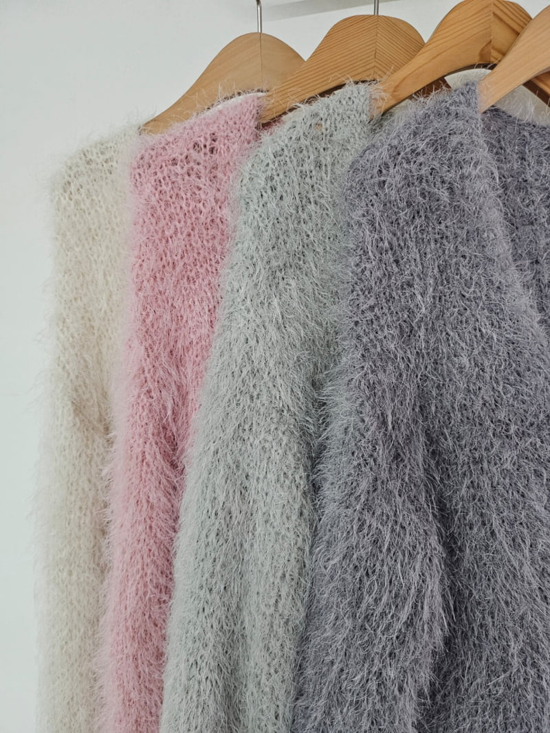 Gram - Korean Women Fashion - #momslook - Boucle Shasha Cardigan - 6