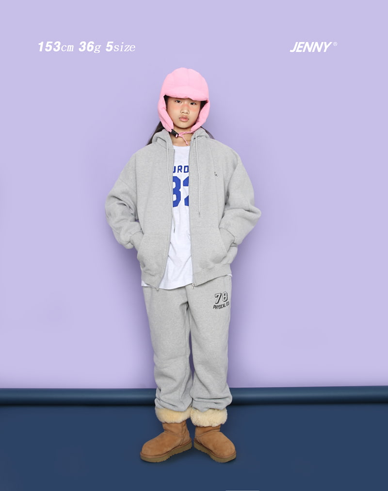 Jenny Basic - Korean Children Fashion - #littlefashionista - Happy Fleece Zip-up Jacket - 7