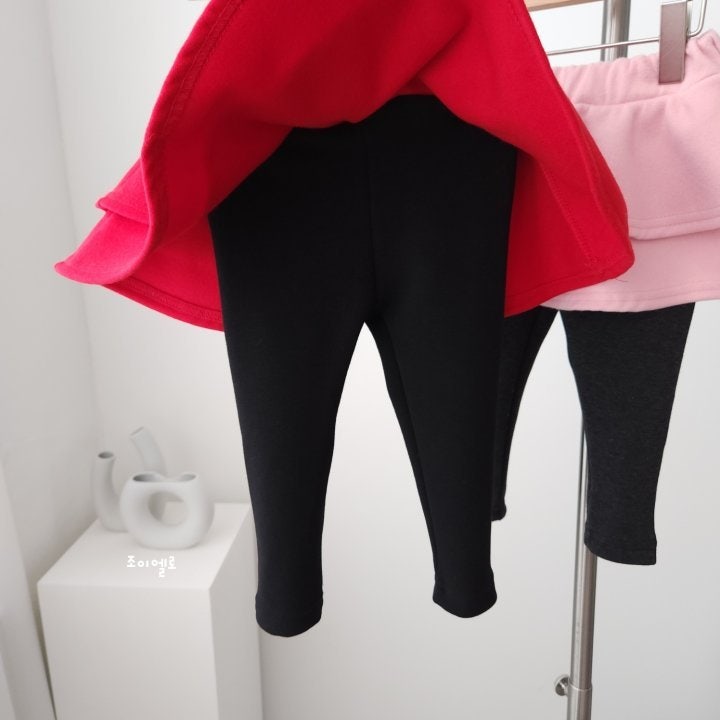 Joy ello - Korean Children Fashion - #littlefashionista - Wool Cancan Skirt Leggings - 3