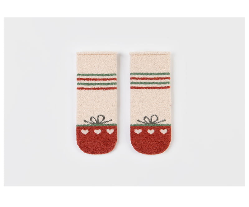 Kids Clara - Korean Baby Fashion - #smilingbaby - Frozen Winter Socks (set of 5) - 4
