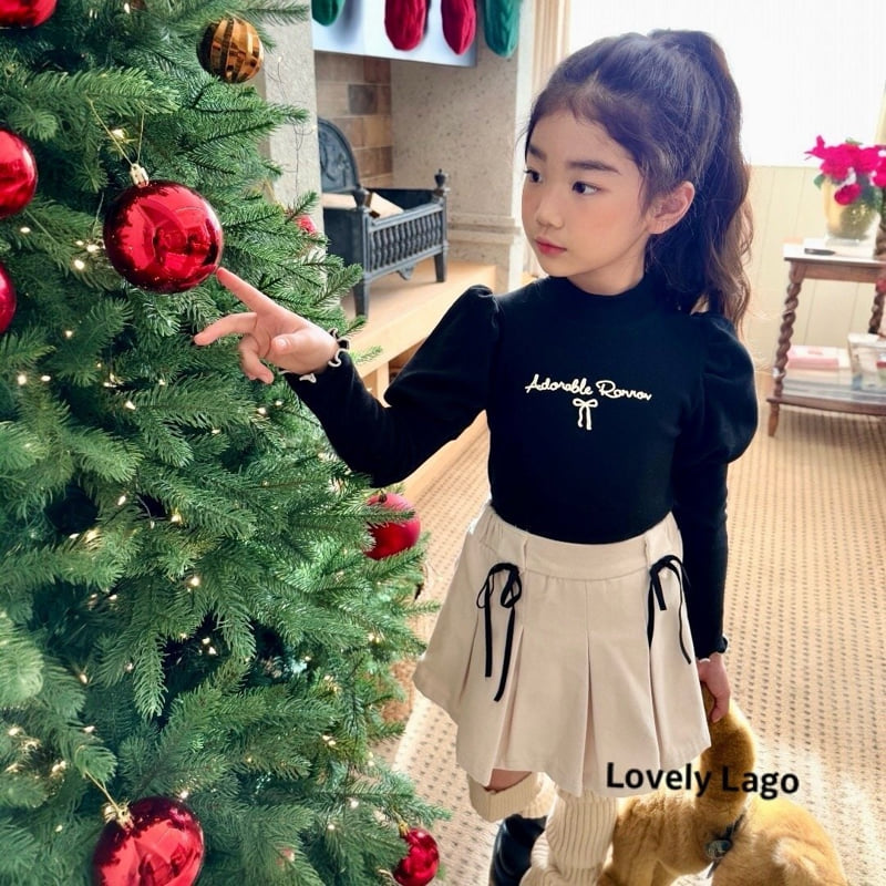 Lago - Korean Children Fashion - #minifashionista - Adorable Mockneck Tee