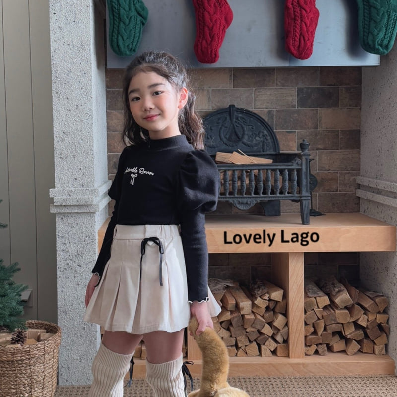 Lago - Korean Children Fashion - #stylishchildhood - Adorable Mockneck Tee - 5