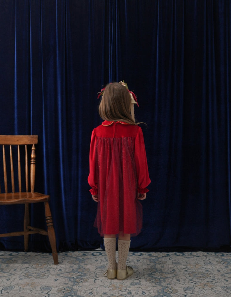 Le Bev - Korean Children Fashion - #magicofchildhood - Veloa Dress - 4