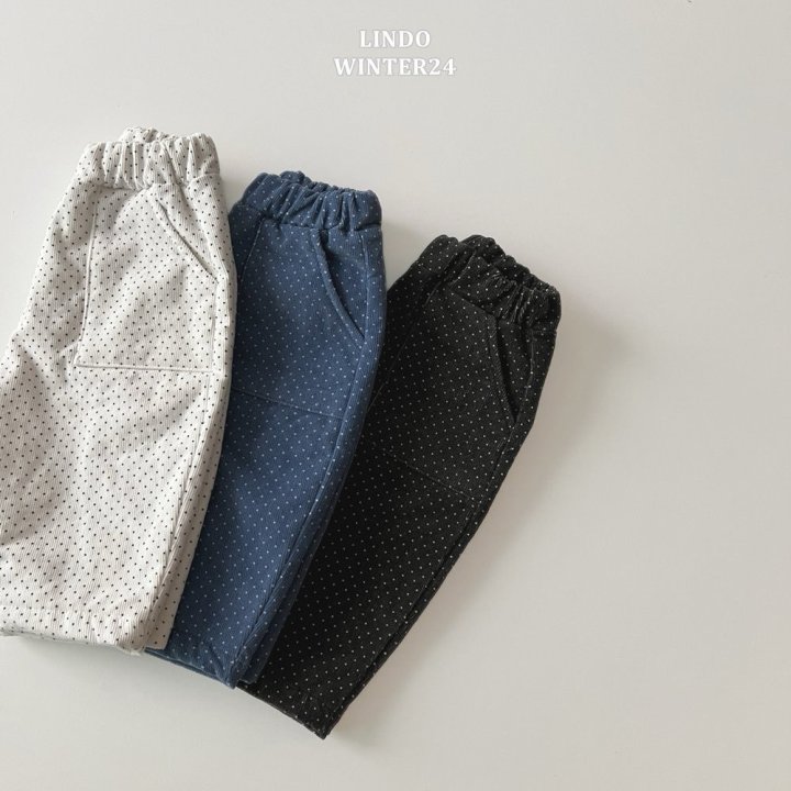 Lindo - Korean Children Fashion - #childofig - Coco Small Dot Corduroy Pants