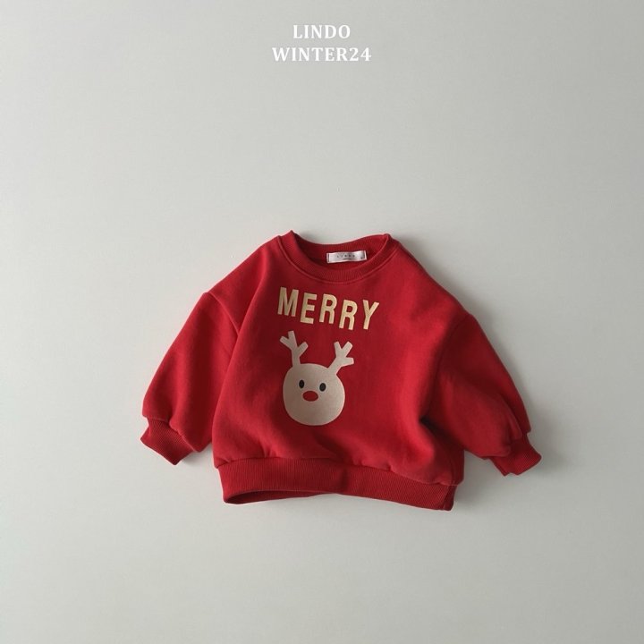 Lindo - Korean Children Fashion - #discoveringself - Rudolph Sweatshirts - 2