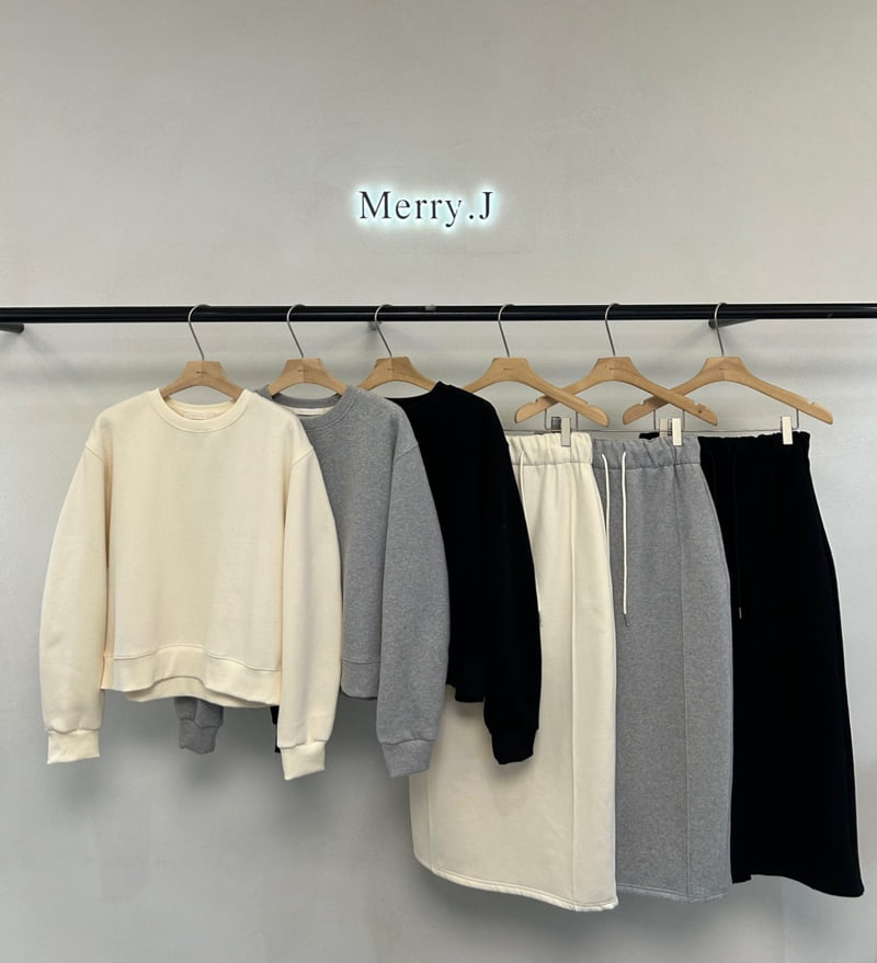 Merry J - Korean Women Fashion - #momslook - Flecce Vin Chaud H-line Skirt