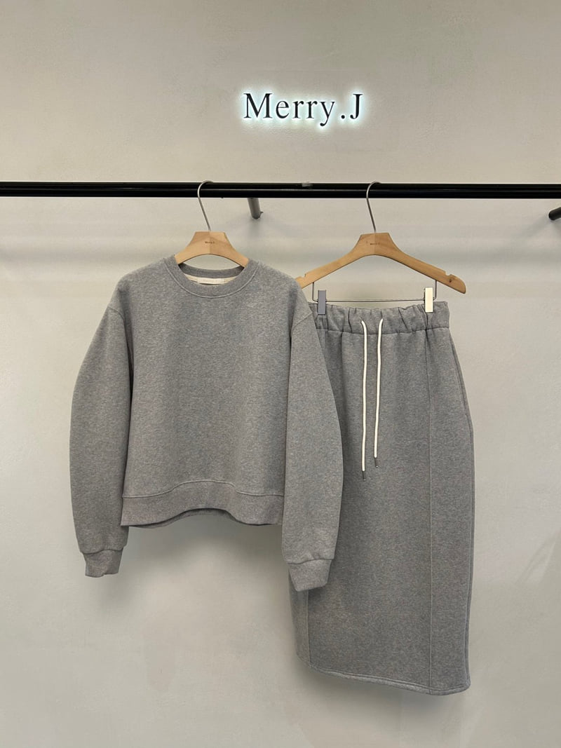 Merry J - Korean Women Fashion - #womensfashion - Flecce Vin Chaud H-line Skirt - 6