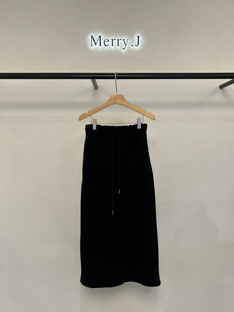 Merry J - Korean Women Fashion - #womensfashion - Flecce Vin Chaud H-line Skirt - 8