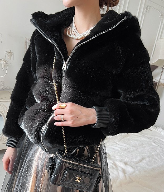 Merry J - Korean Women Fashion - #womensfashion - Er Hood Blouson Jacket - 12