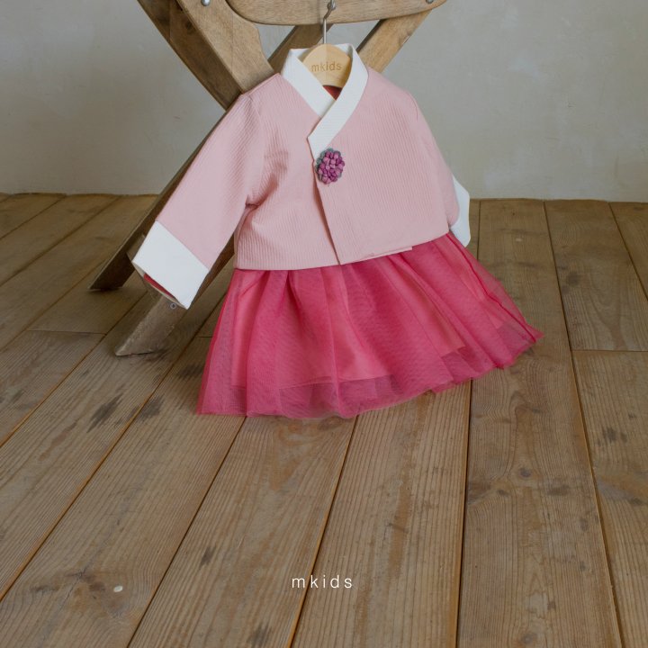 Mkids - Korean Baby Fashion - #babyootd - Choa One-piece Set - 3
