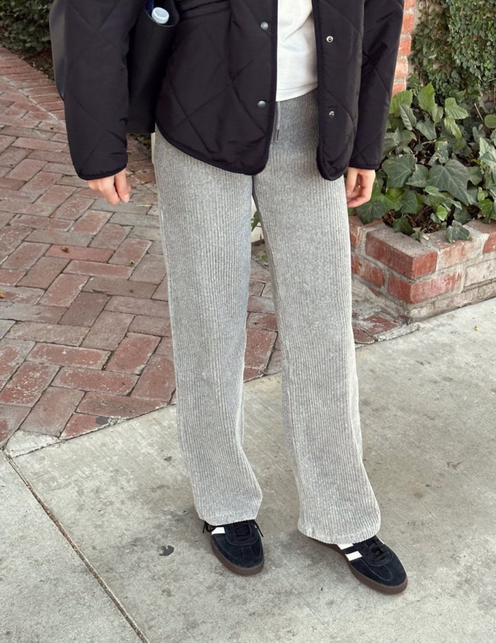 Moani - Korean Women Fashion - #vintageinspired - Garcon Corduroy Pants - 4