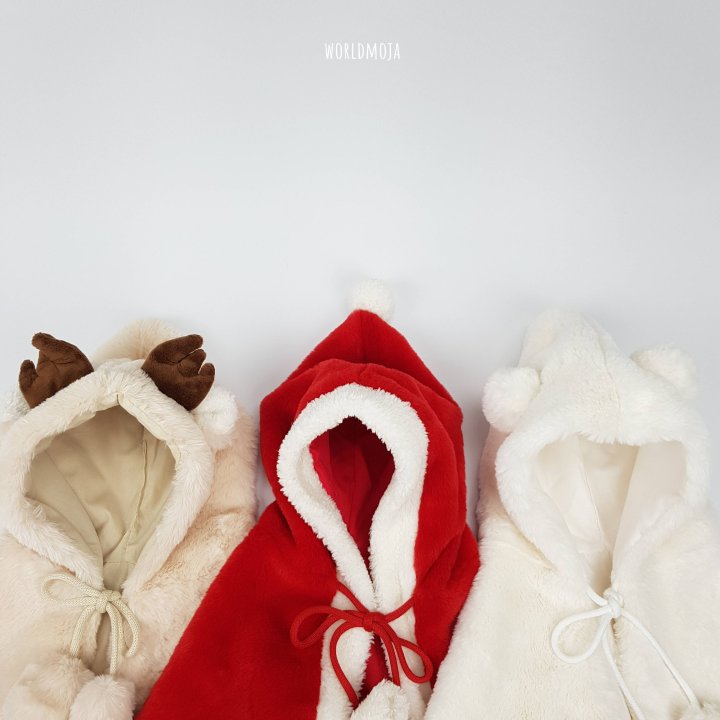 New World - Korean Baby Fashion - #babyoninstagram - Merry Christmas Cape - 2