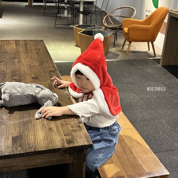 New World - Korean Baby Fashion - #onlinebabyboutique - Merry Christmas Cape - 7