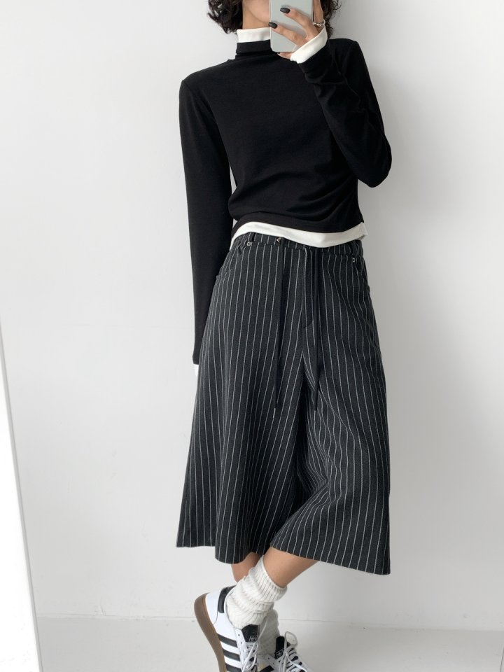 One the woman - Korean Women Fashion - #momslook - Boston Bermuda Pants - 2