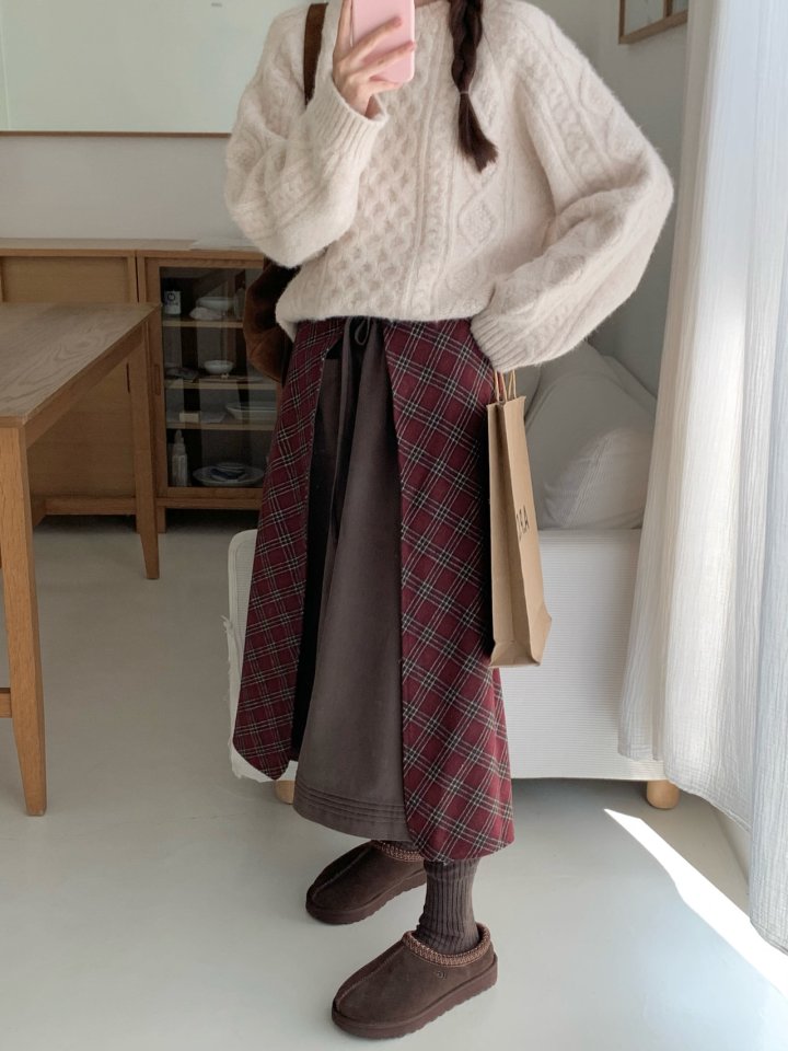 Our Moment - Korean Women Fashion - #momslook - Two-way Skirt - 3