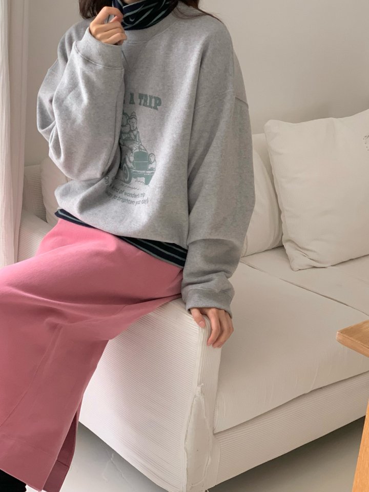 Our Moment - Korean Women Fashion - #momslook - Trip Sweatshirts - 4