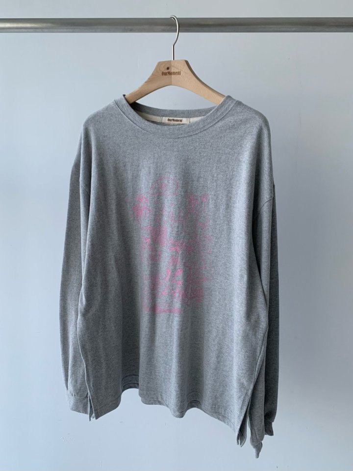 Our Moment - Korean Women Fashion - #womensfashion - Peach Animal Tee - 10