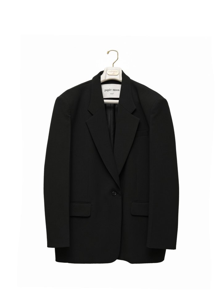 Paper Moon - Korean Women Fashion - #thatsdarling - Classic Oversized Maxi Length Blazer - 7