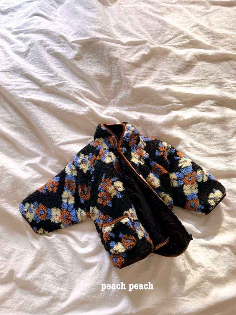 Peach Peach - Korean Children Fashion - #littlefashionista - Noah Fleece Jumper - 6