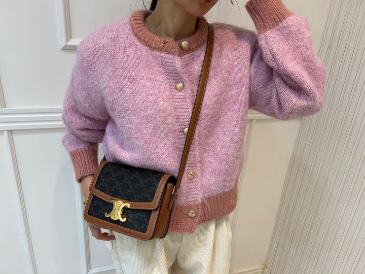 Pearls room - Korean Women Fashion - #womensfashion - Raglan Cardigan - 8