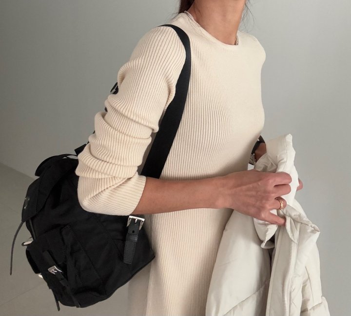 Ripple - Korean Women Fashion - #momslook - Lartz Knit One-piece