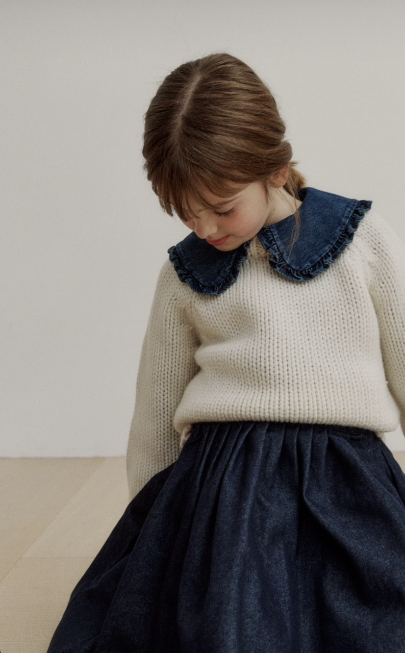 Soye - Korean Children Fashion - #kidsstore - Denim Full Blouse