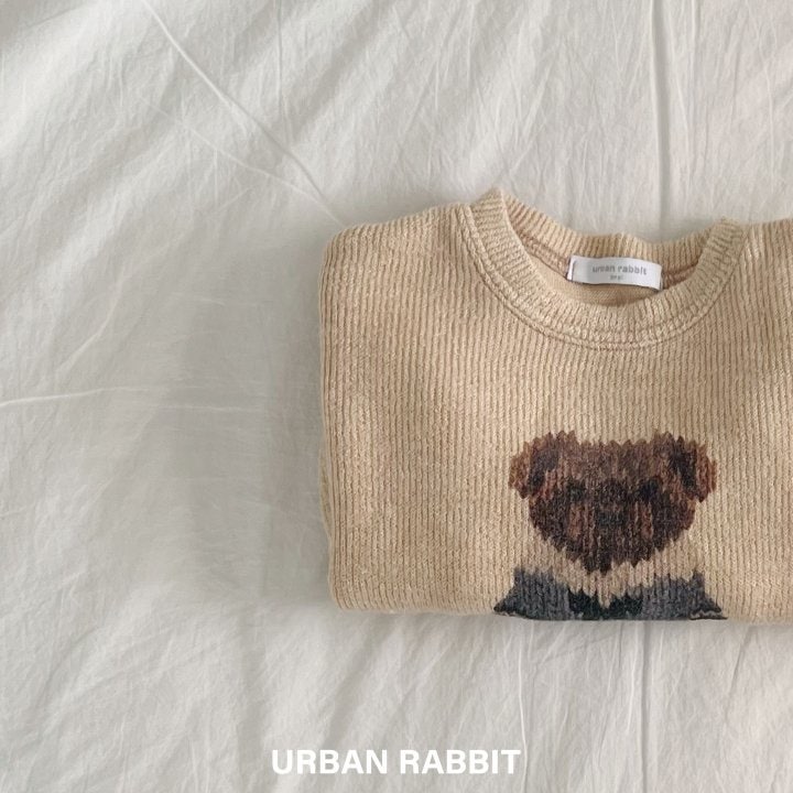 Urban Rabbit - Korean Children Fashion - #childrensboutique - Bear Knit Tee - 12