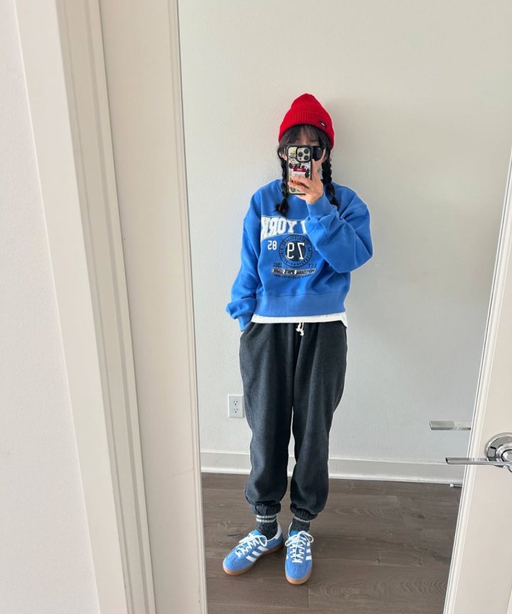 Via - Korean Women Fashion - #shopsmall - Fleece New York Sweatshirts - 4