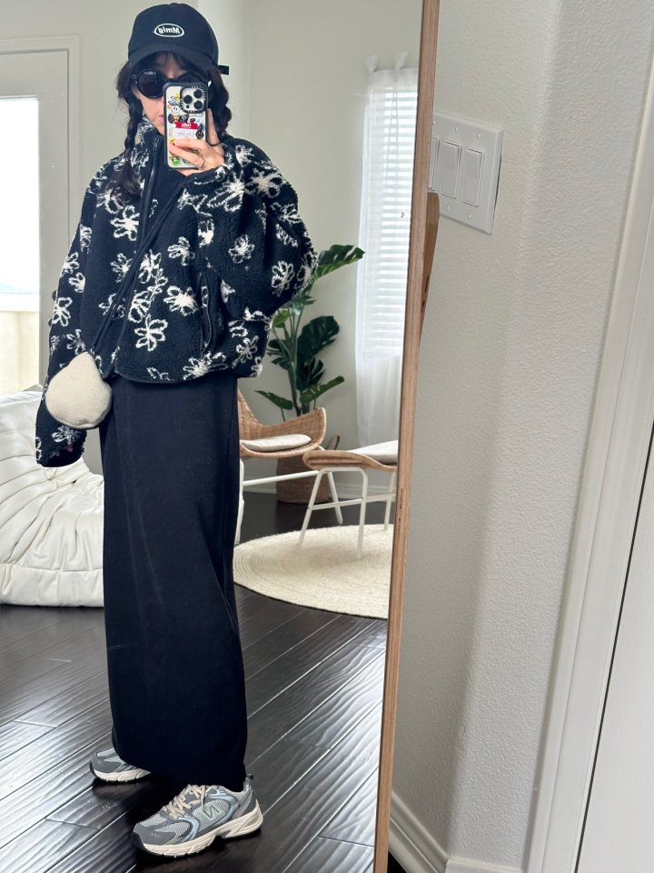Via - Korean Women Fashion - #womensfashion - Rib Long Skirt - 5