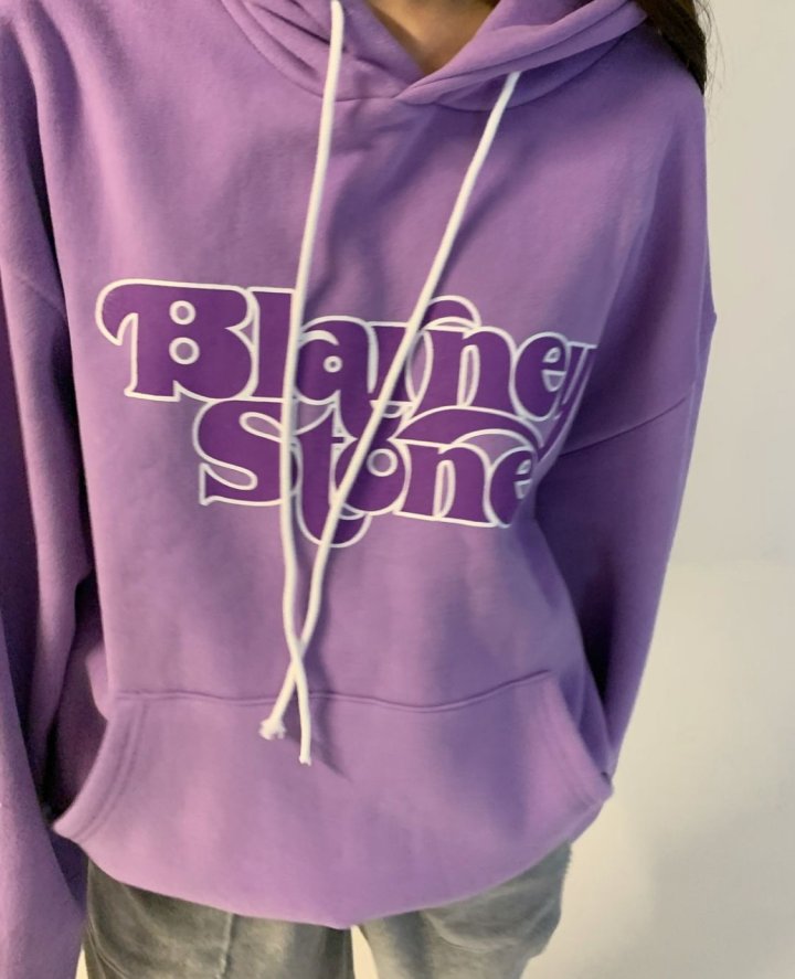 Via - Korean Women Fashion - #womensfashion - Stone Fleece Hoody - 11